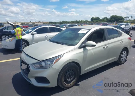 2019 Hyundai Accent Se z USA, uszkodzony, nr VIN 3KPC24A32KE041120